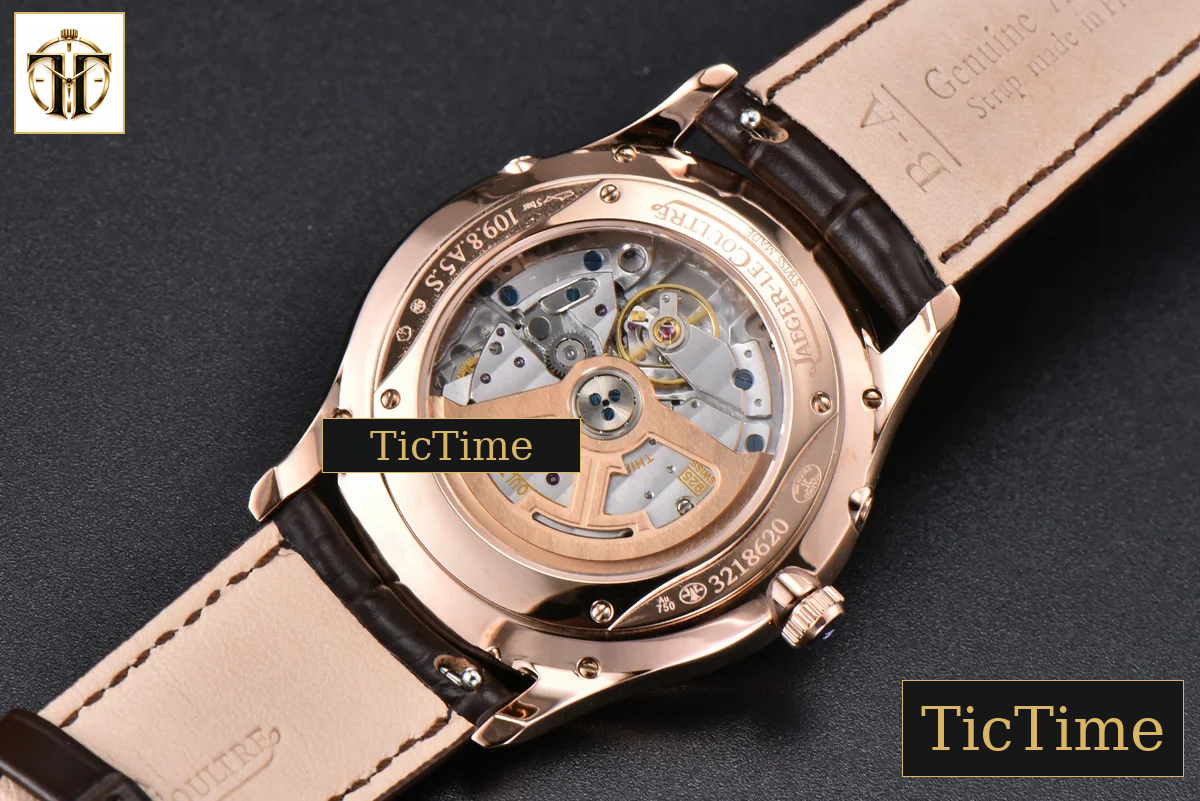 Master Ultra Thin Moonphase 1362501 39mm APSF RG Diamond White Dial Brown Leather Strap SA925 — foto 16