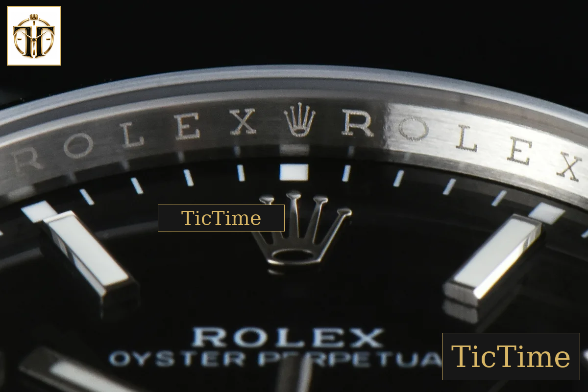Oyster Perpetual 124300 41mm EWF Black Dial SS Bracelet A3230 — foto 6