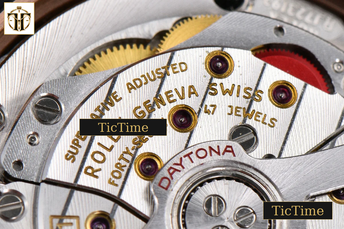 Daytona UFO 126515 40mm UF RG Black Ceramic Bezel Brown Dial Oysterflex Strap (Free Sprung) UF4131 — foto 26