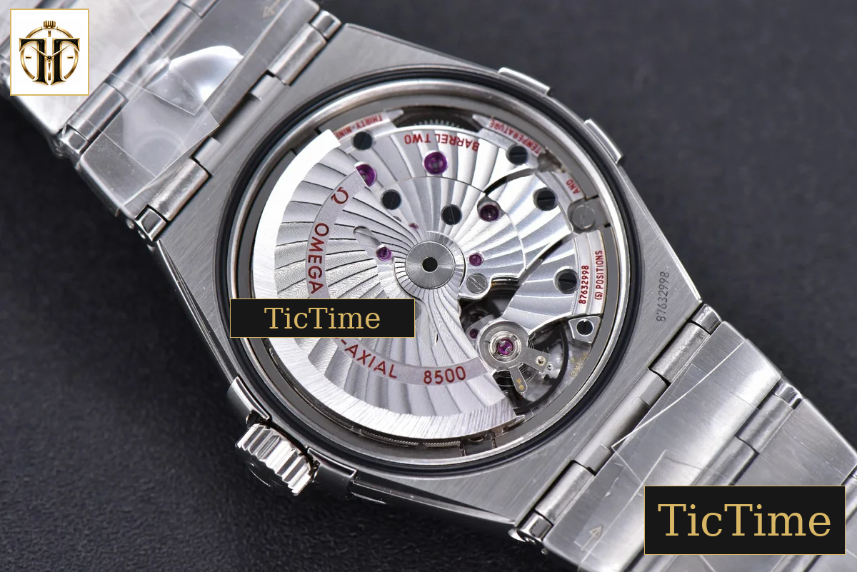 Constellation 38mm VSF SS Black Dial Diamond Markers SS Bracelet A8500 — foto 17