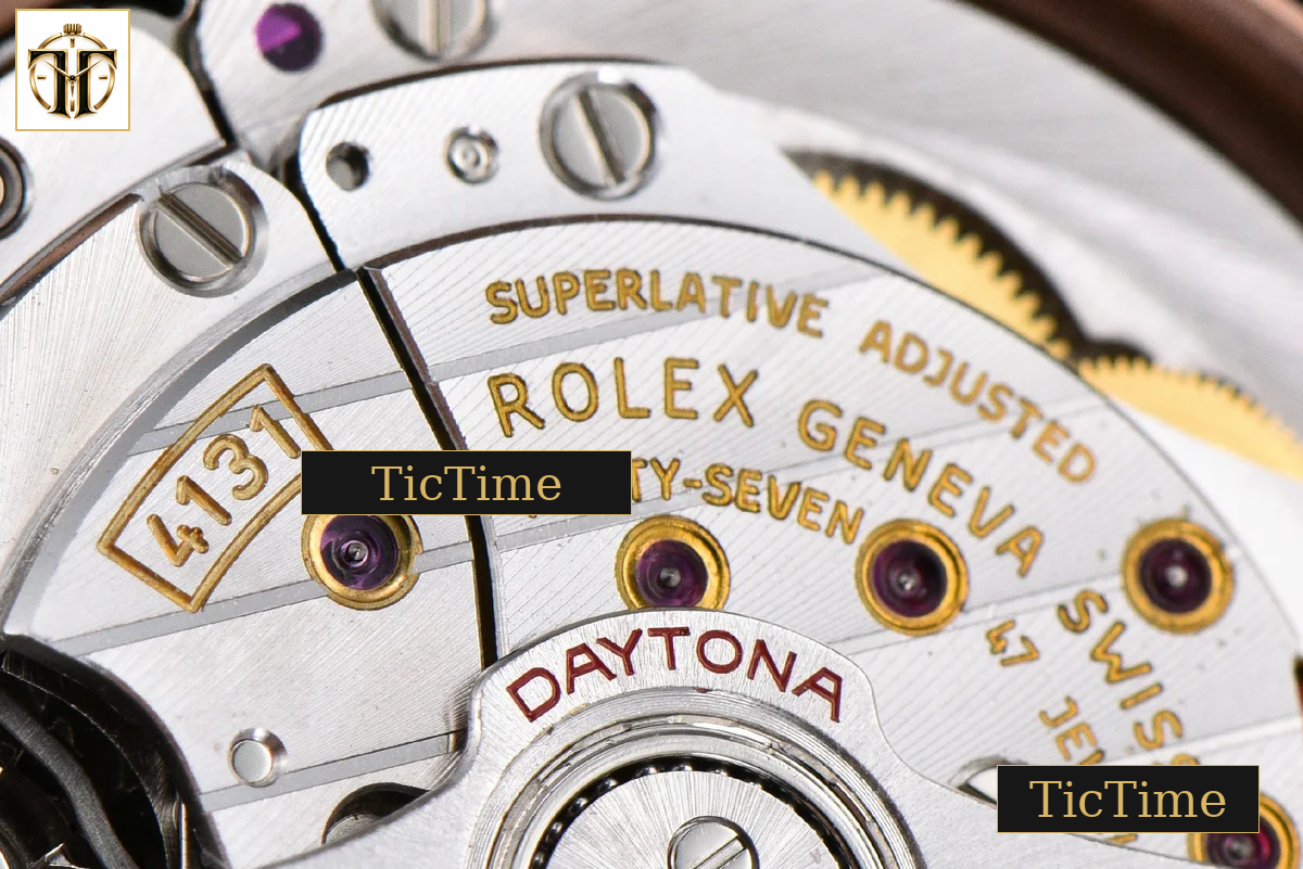 Daytona UFO 126515 40mm UF RG Black Ceramic Bezel Brown Dial Oysterflex Strap (Free Sprung) UF4131 — foto 27