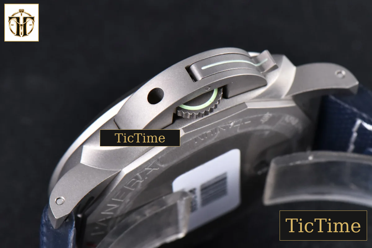 PAM1117 44mm VSF Titanium Blue Dial Blue Rubber Strap P9010 — foto 11