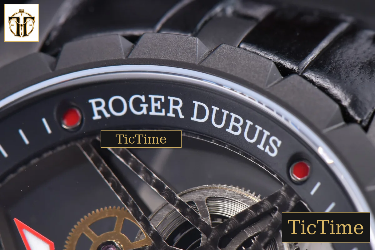 Excalibur Spider 47mm BBRF Skeleton Dial Black Leather Strap Flying Tourbillon Manual Wind — foto 5
