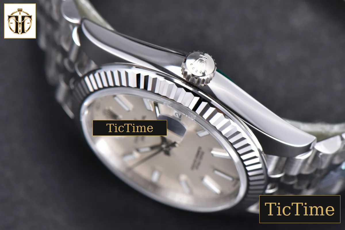 DateJust 904 126334 41mm ARF SS Silver Dial Lume Markers Jubilee Bracelet VR3235 — foto 15