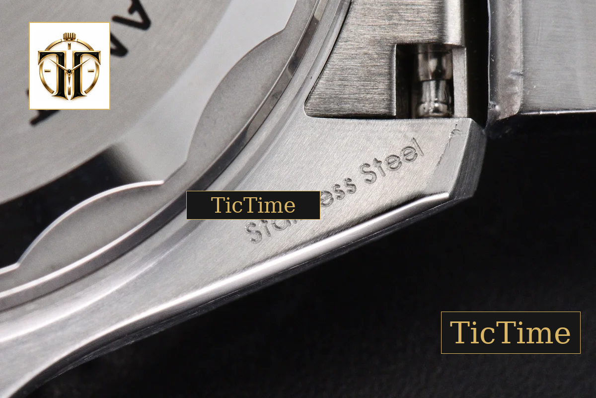 Seamaster Planet Ocean 42mm VS+ Factory Black Dial Black Bezel Steel Strap — foto 14