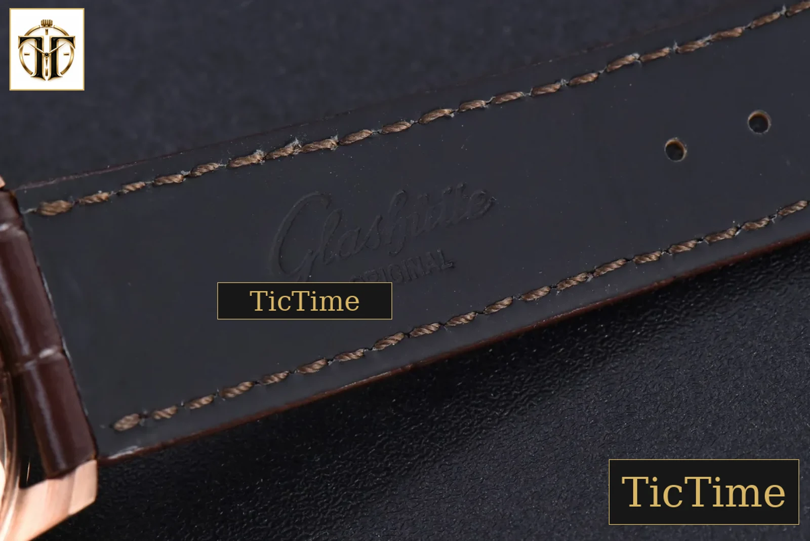 Excellence Panorama Date Moonphase 40mm V9F RG White Dial Brown Leather Strap A100 — foto 23