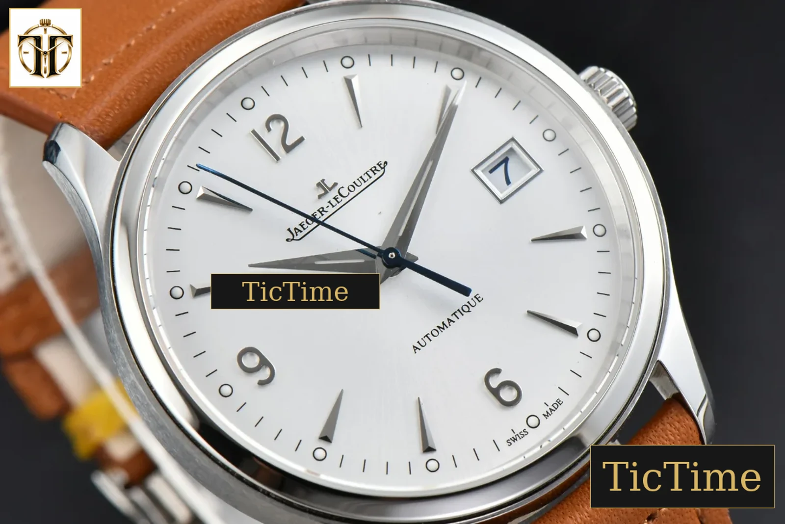 Master Control Q4018420 40mm ZF White Dial Brown Leather Strap A899 — foto 10