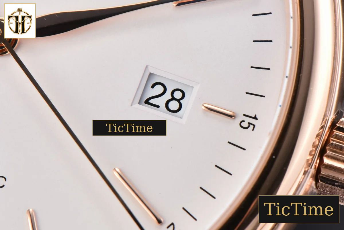 Portofino 40mm V7F RG White Dial RG Marker Brown Leather Strap A2892 — foto 9