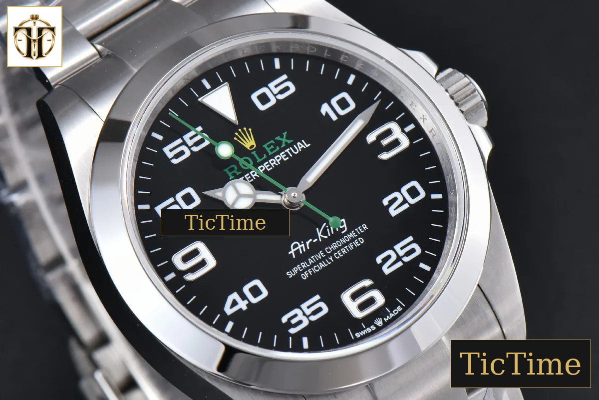 AirKing 126900 40mm GMF Black Dial SS Bracelet VR3230 — foto 12