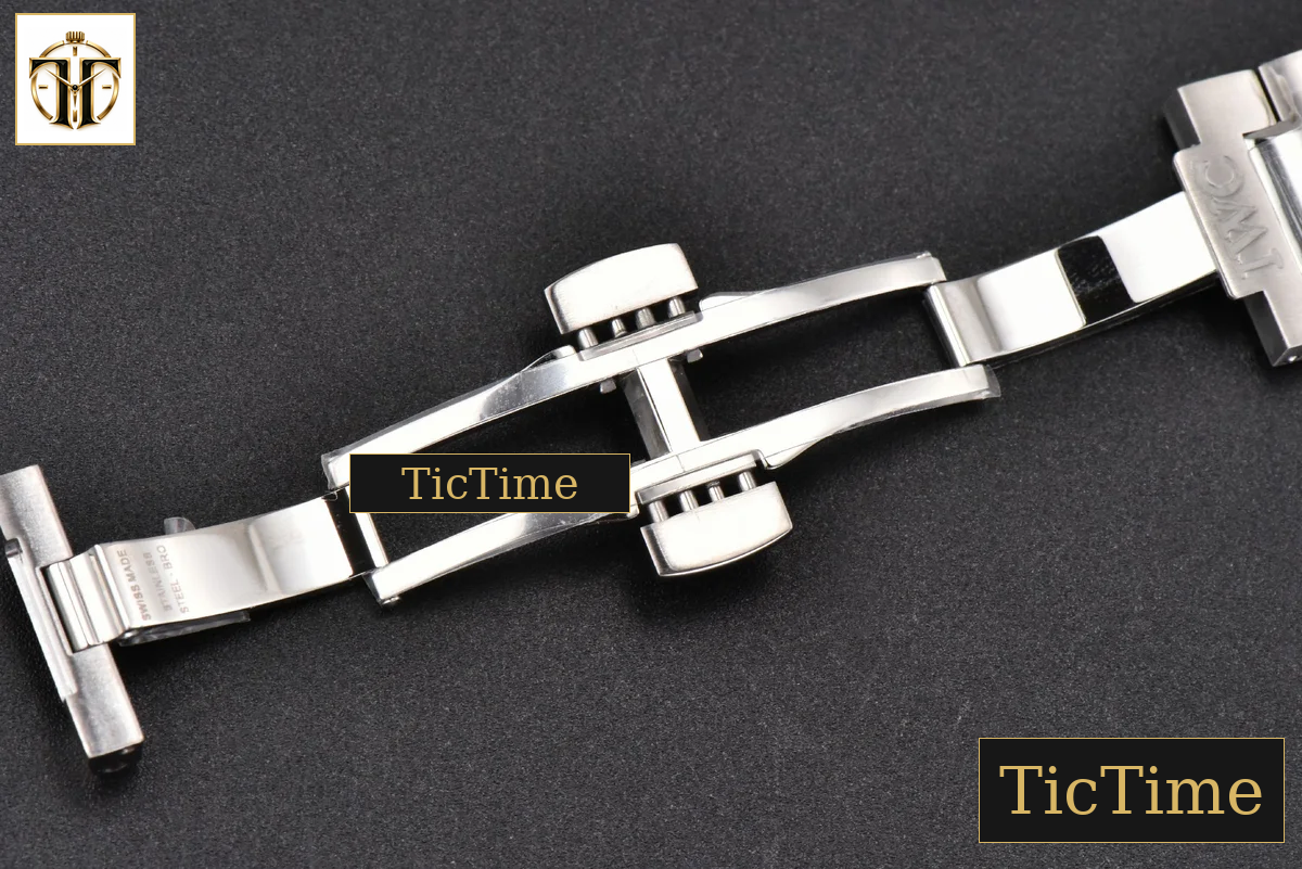 Portuguese Chrono IW3716 41mm RSF White Dial YG Hand SS Bracelet A7750 — foto 33