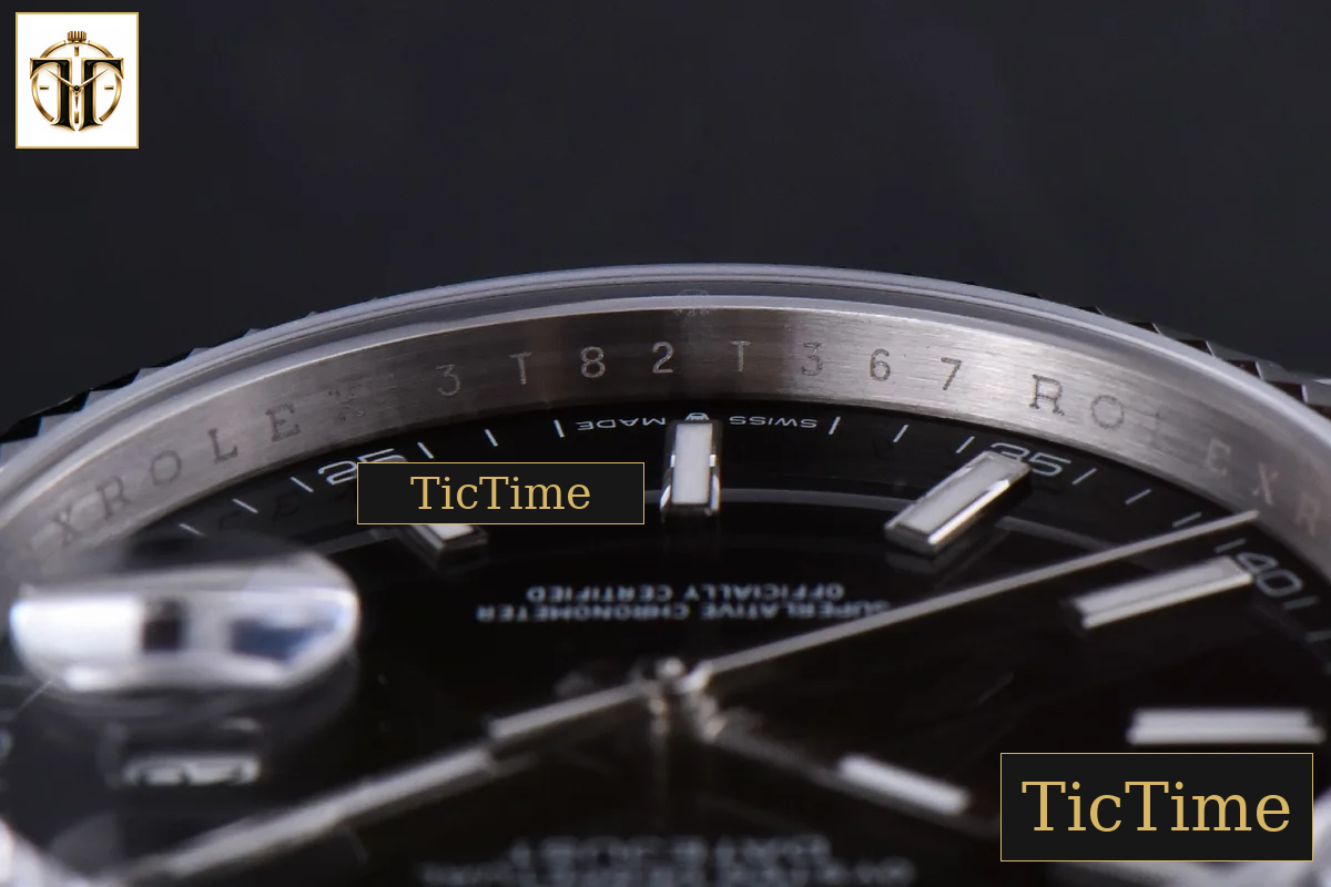 Datejust 41mm GMF SS Black Dial Lume Marker Fluted Bezel Jubille Bracelet VR3235 — foto 13