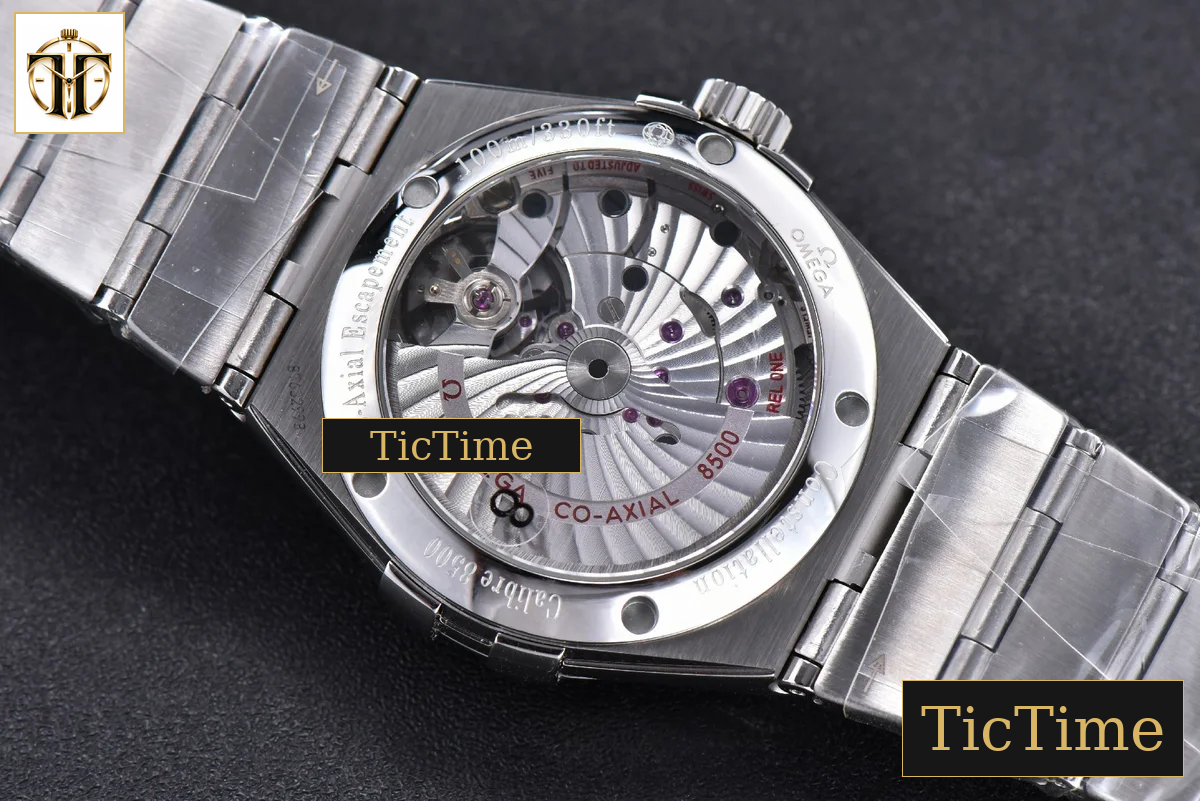 Constellation 38mm VSF SS Black Dial Diamond Markers SS Bracelet A8500 — foto 18