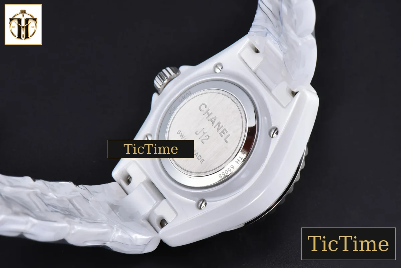 J12 38mm XF White Ceramic White Dial Diamond Marker Ceramic Bracelet 9015 — foto 15