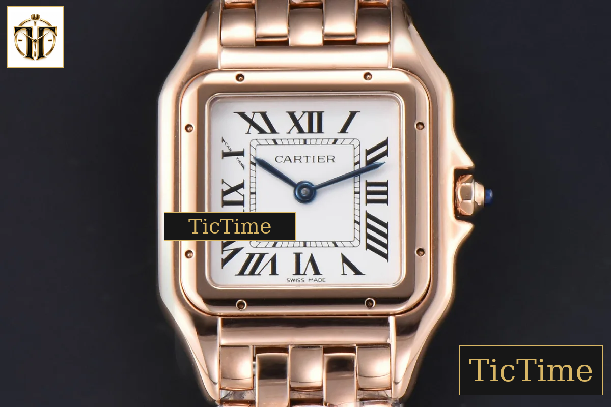 Panthère Secrete Ladies 27mm BVF RG White Dial RG Bracelet Ronda Quartz — foto 2