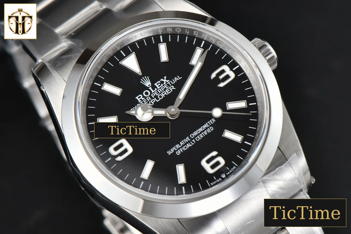Explorer 316L 124270 36mm BPF Black Dial SS Bracelet VR3230 — foto 14