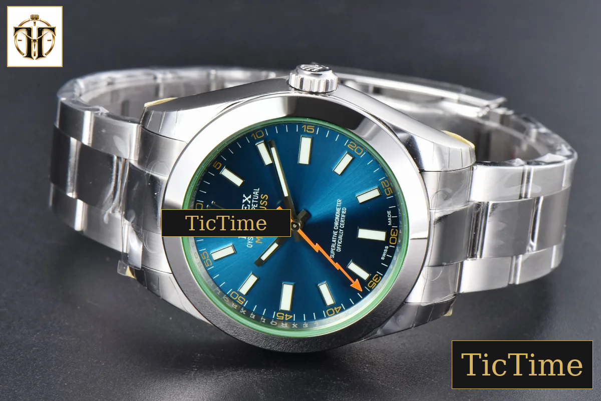 Milgauss GV 904L 116400 40mm GSF Blue Dial Bracelet SA3131 — foto 15