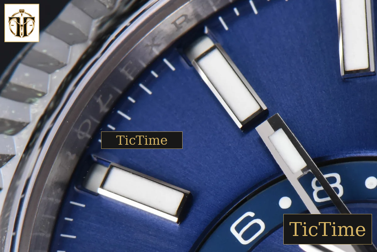 Sky-Dweller 904L 326934 42mm ZF Blue Dial SS Bracelet A2824 — foto 7