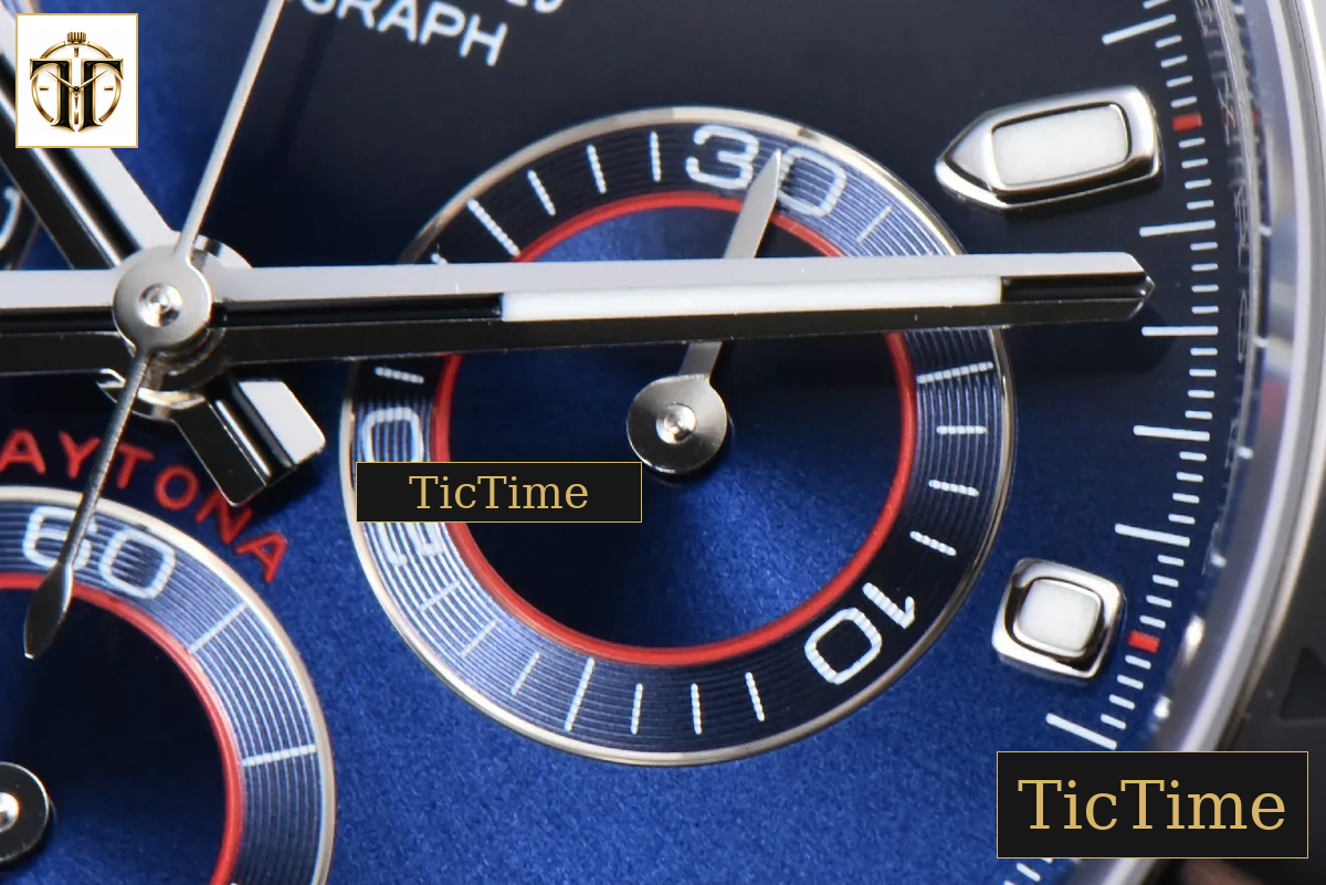 Daytona 116509 APSF SS Blue Dial Lume Marker SS Bracelet SH4130 — foto 8