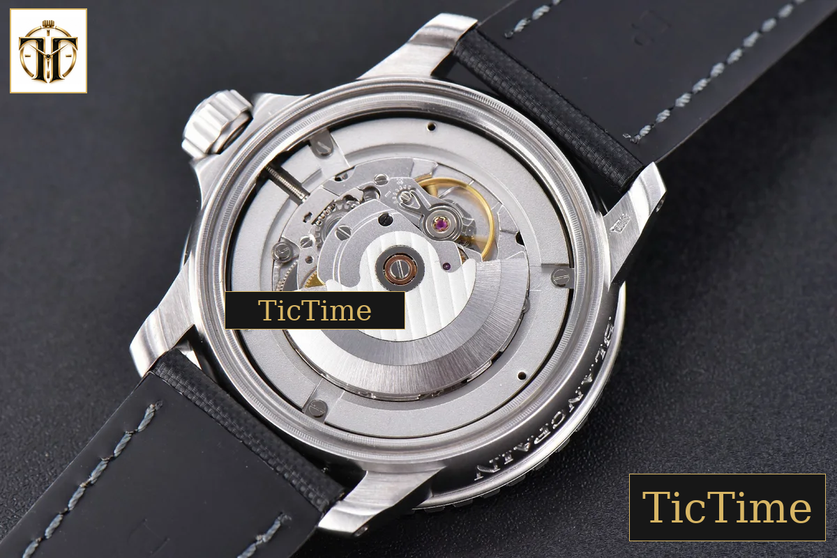 Fifty Fathoms 45mm ZF Black Black Dial SS Bracelet A2836 — foto 20