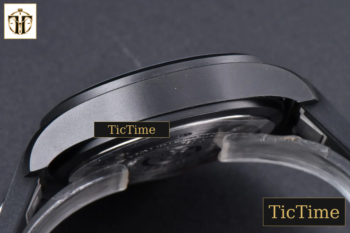 Top Gun IW329801 43mm M+F Ceramic Black Dial Black Rubber Strap A2892 — foto 14