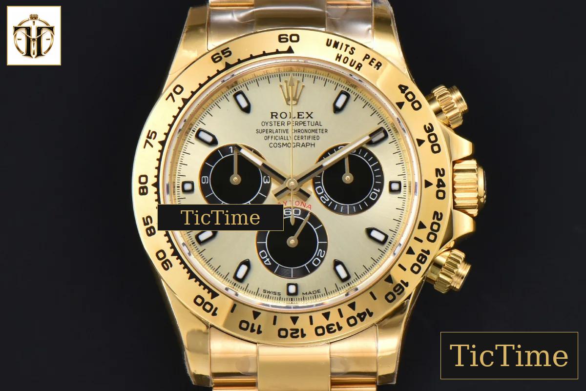 Daytona 116508 APSF YG YG Dial Lume Marker YG Bracelet SH4130 — foto 2
