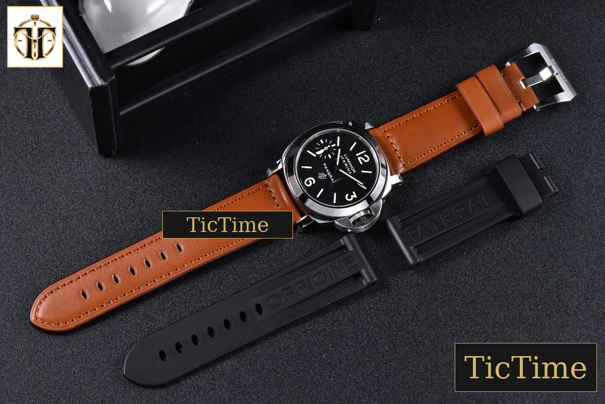 PAM005 44mm XF Brown Leather Strap Y-Incabloc A6497 — foto 15