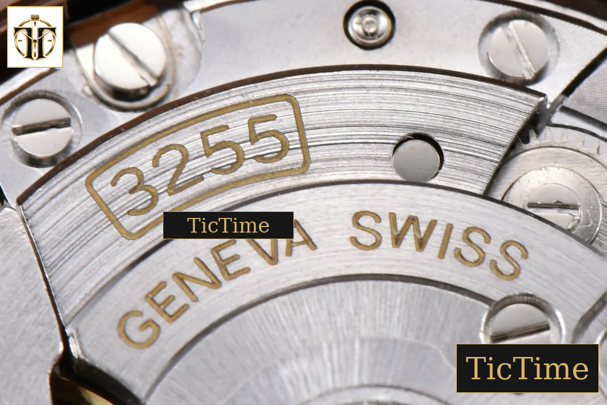 DayDate Tungsten 40mm GMF RG Sinople Dial Diamond Marker President Bracelet 165g VR3255 — foto 31