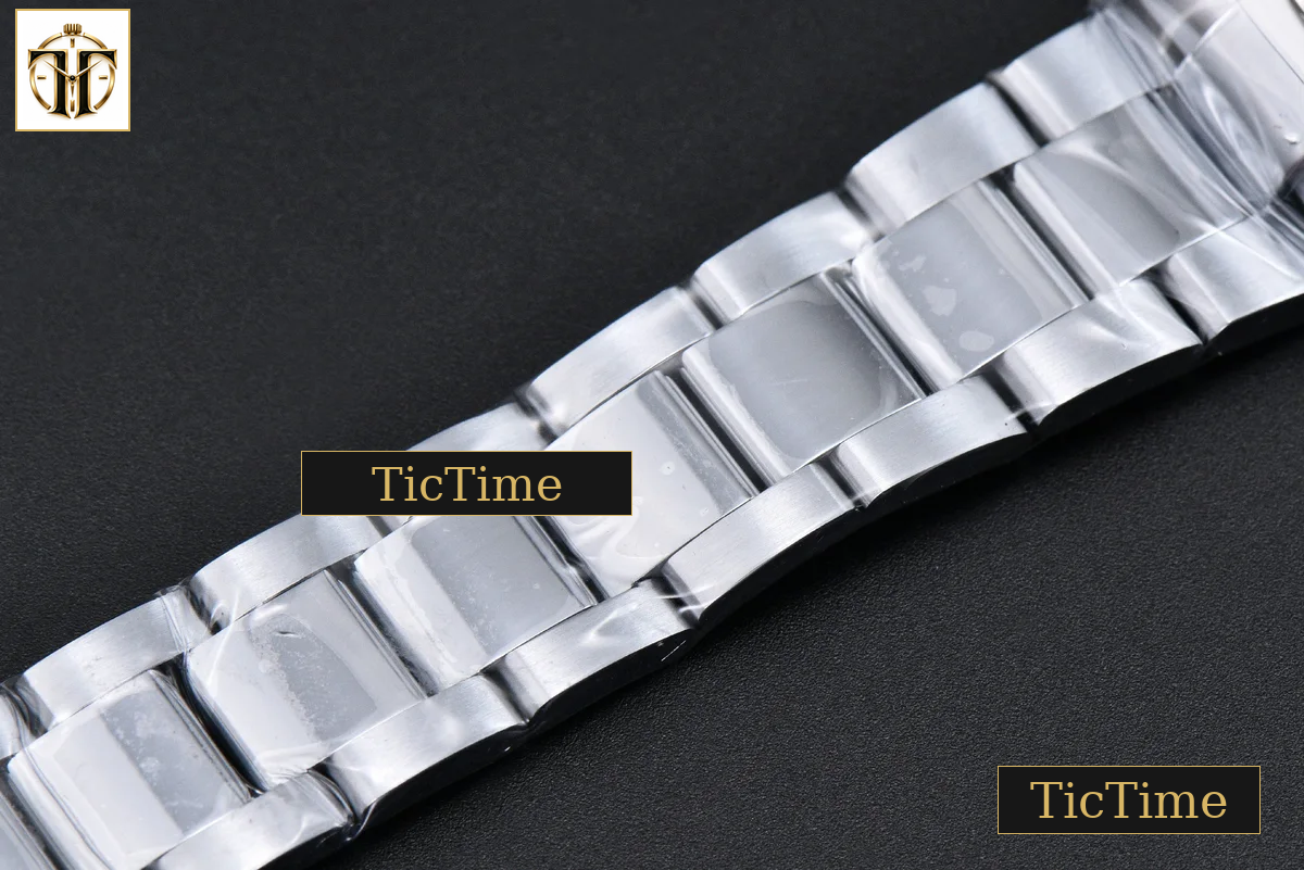 Daytona UFO 904L 126506 40mm UF Ice Blue Crystal Dial Diamond Markers SS Braclet (Free Sprung) UF4131 — foto 37