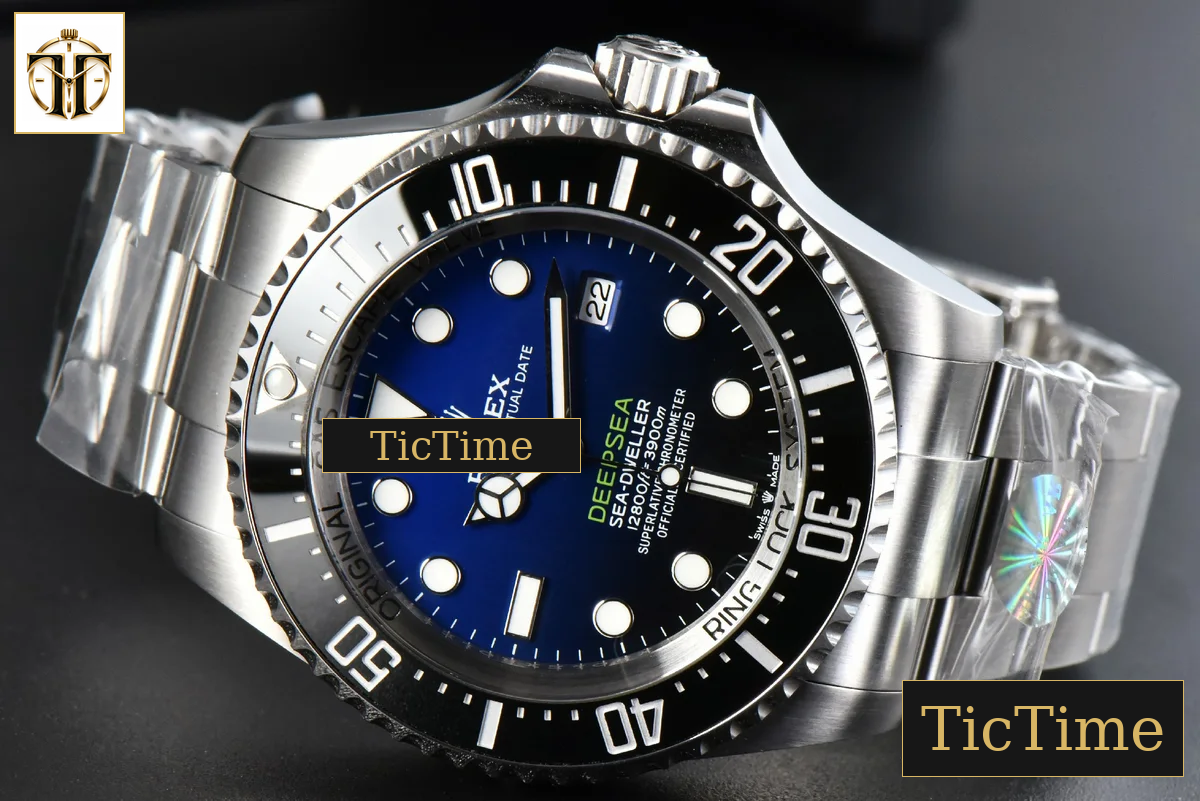Sea-Dweller ‘D 126660 44mm ARF Blue’ Blue Gradiant Dial SS Bracelet A2824 — foto 13