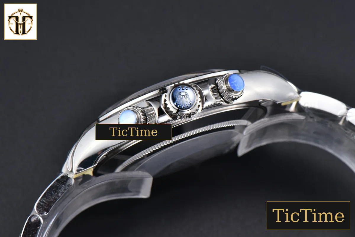 Daytona 116509 APSF SS Silver Dial Lume Marker SS Bracelet SH4130 — foto 17