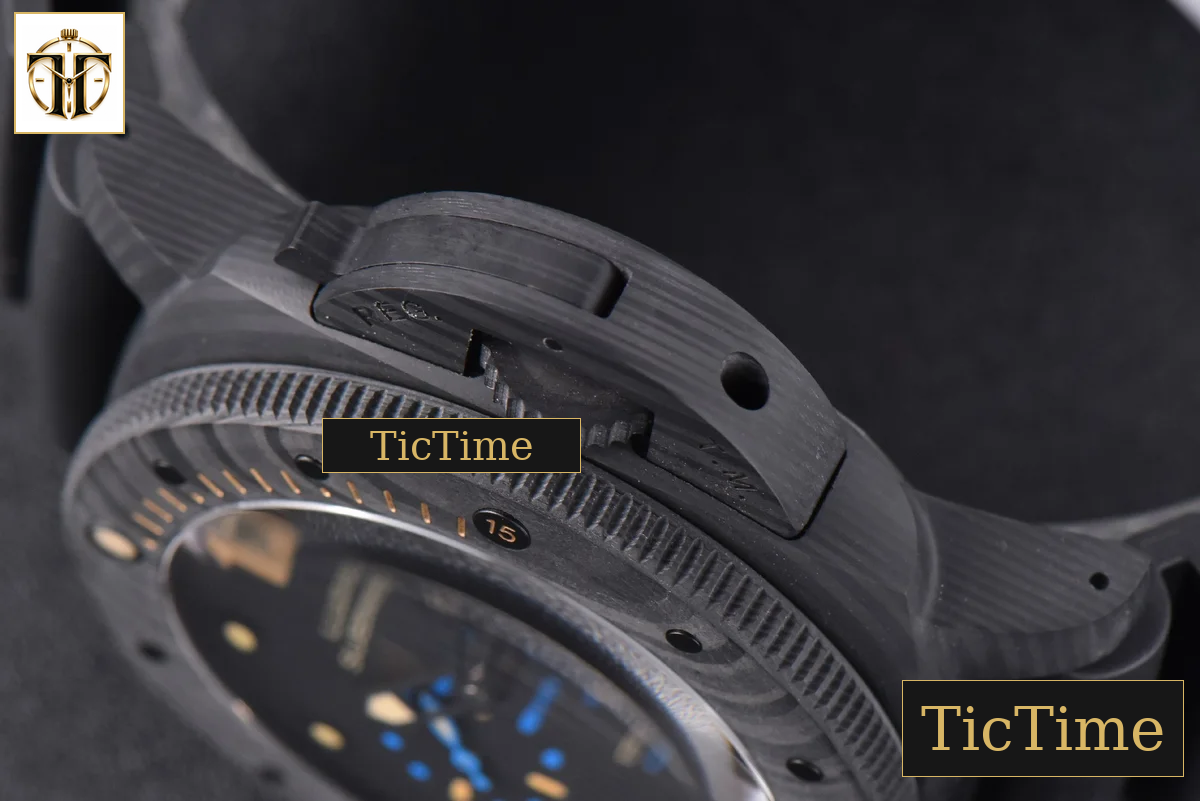 Carbotech PAM616 47mm VSF Blue Logo Black Rubber Strap V3 P.9000 — foto 11