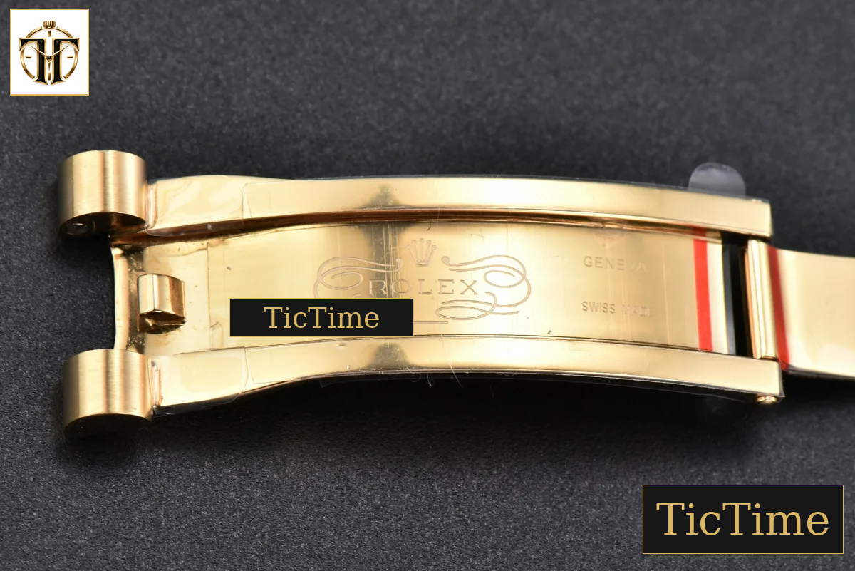 DayDate 40mm GMF YG Green Dial Roma Marker President Bracelet A2836 — foto 33
