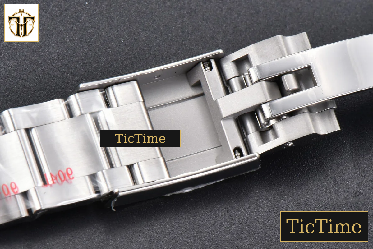 Daytona 116509 40mm Clean Factory SS Black Dial Diamond Marker SS Bracelet A4130 — foto 30