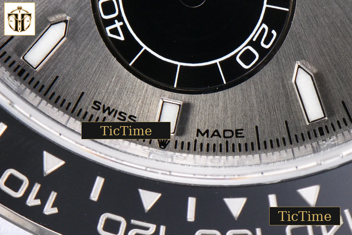 Daytona UFO 126519 40mm UF Gray Black Subdial Oysterflex Strap (Free Sprung) UF4131 — foto 10