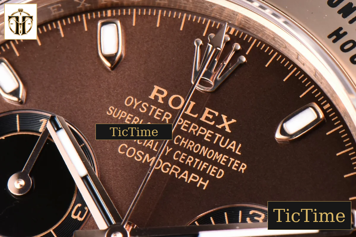 Daytona 116505 APSF RG Brown Dial Lume Marker RG Bracelet SH4130 — foto 6