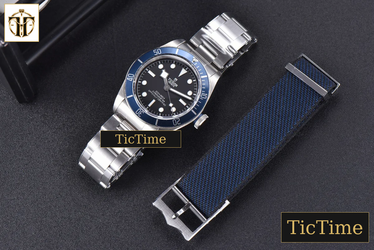 Heritage Black Bay Shield 2016 41mm ZF Blue SS Bracelet A2824 — foto 26