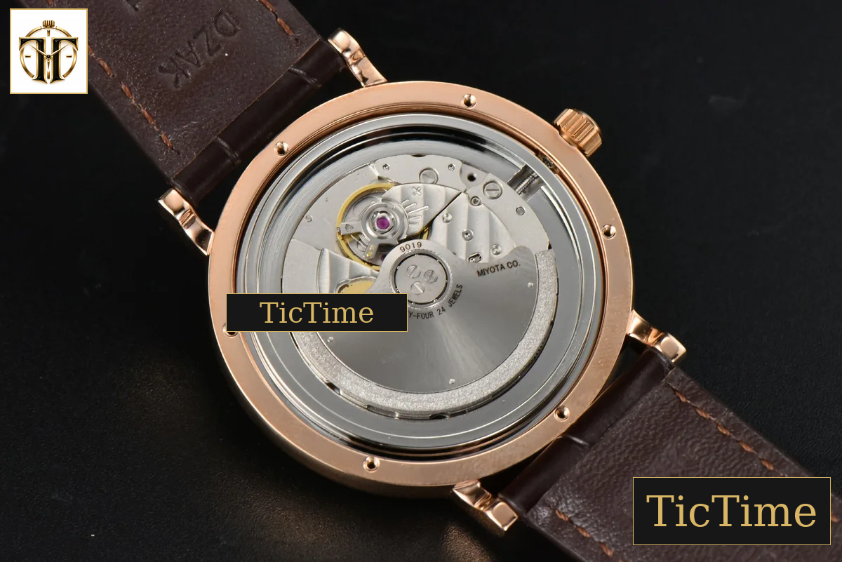 Portofino Automatic 40mm ZF RG Gray Dial RG Marker Brown Croc Strap A9019 — foto 11