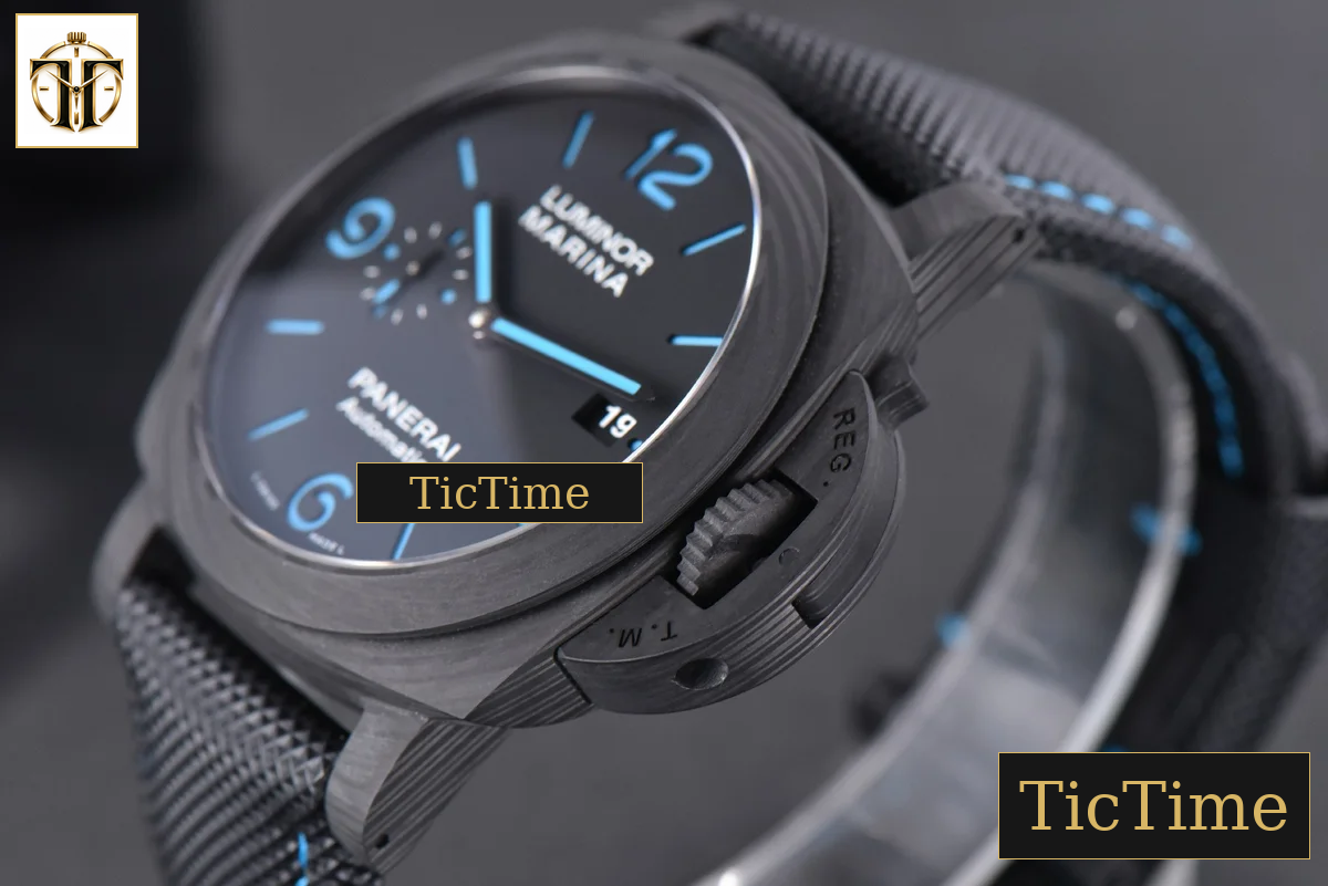 Carbotech PAM1661 44mm VSF Black Dial Black Kevlar Composite Strap P.9010 — foto 10