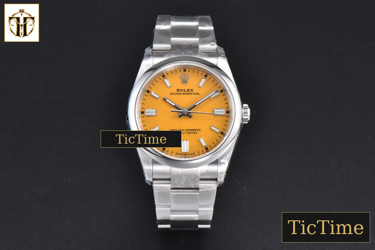 yster Perpetual 904L 126000 36mm VSF Yellow Dial Oyster Bracelet VS3235 — foto 3