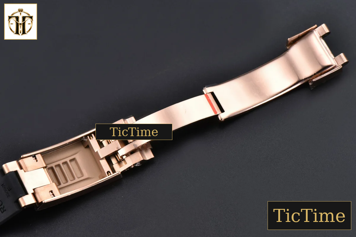 Daytona 126515 40mm BPF RG Black Bezel Black Dial RG Subdial Black Oysterflex Strap SH4131 — foto 37