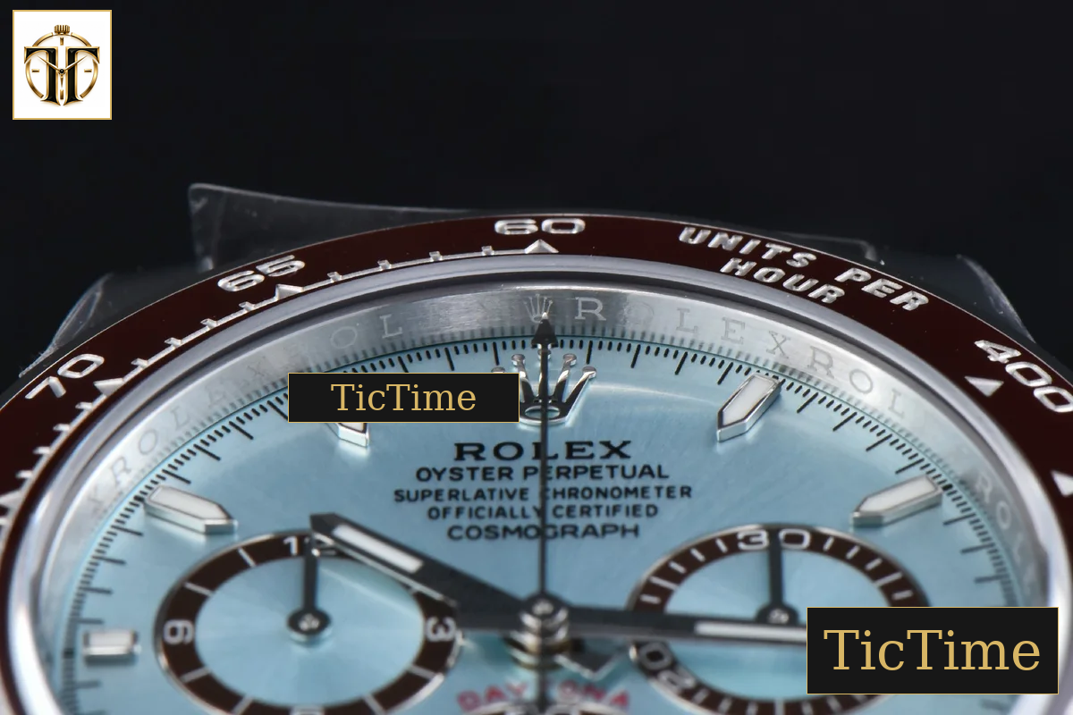 Daytona 126506 40mm VSF Ice Blue Dial Lume Marker SS Bracelet V3 weighted version DD4131 — foto 12