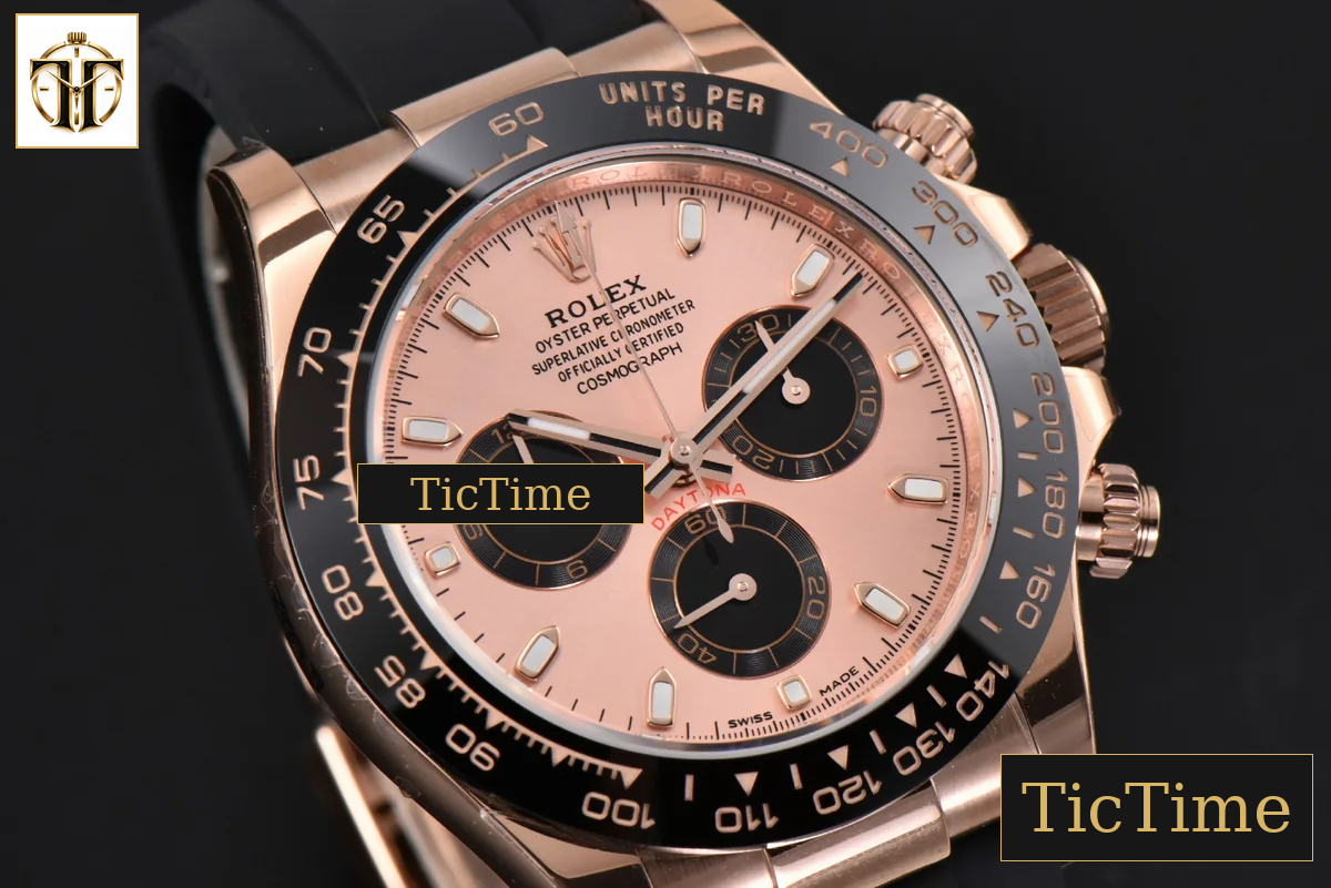 Daytona 116515 BTF RG Ceramic RG Dial Black Subdial Oysterflex Strap SA4130 — foto 12
