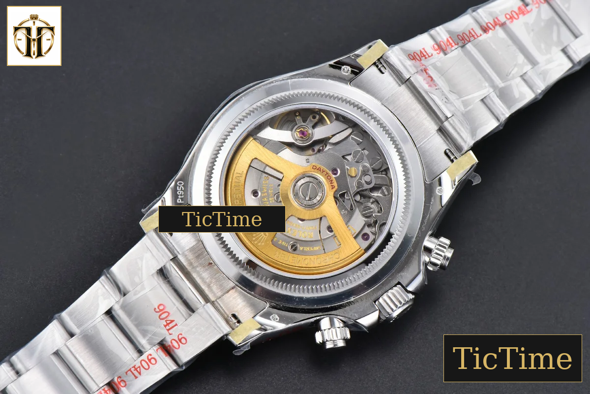 Daytona 904L 126506 40mm BPF SS Black Bezel Ice Blue Dial Diamond Marker SS Bracelet SH4131 — foto 22