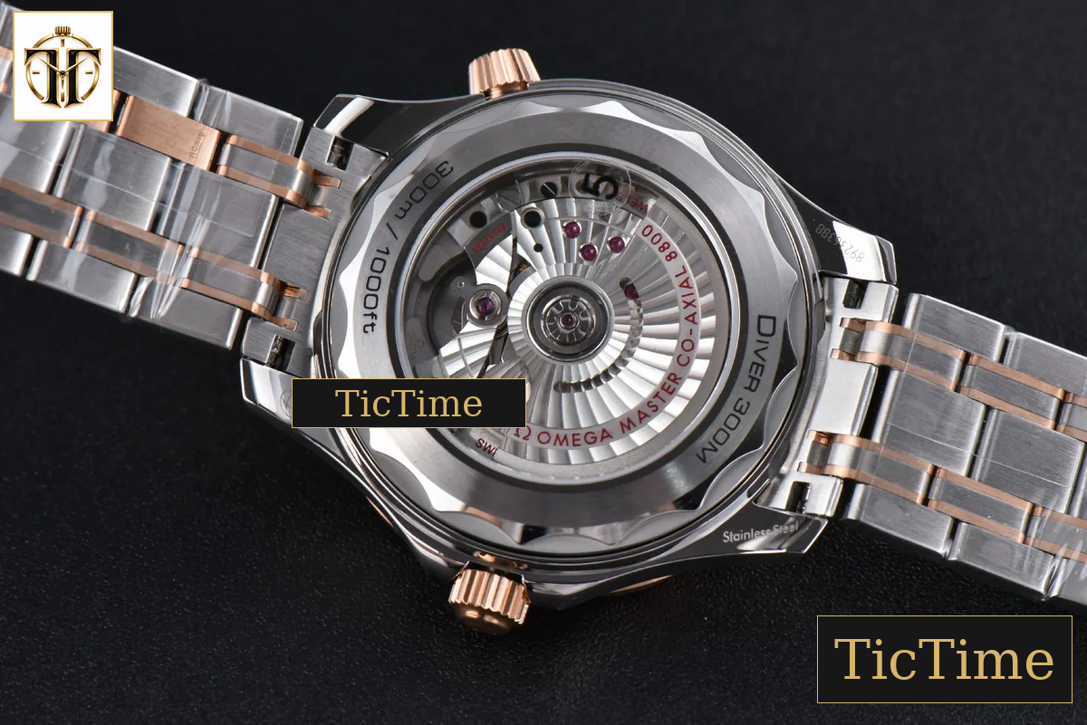 Seamaster Diver 42mm VSF RG/SS 300M Blue Dial RG/SS Bracelet A8800 — foto 17