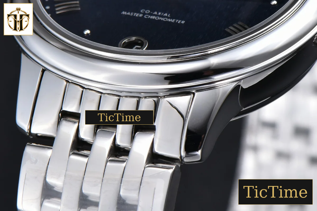 De Ville Ladies Prestige 34mm VSF Blue Dial SS Bracelet A8800 — foto 9