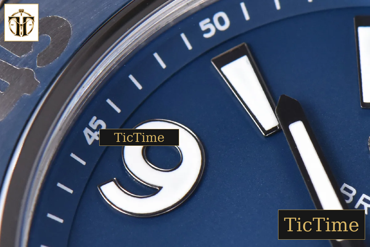Superocean Automatic 44mm TF Blue Dial Blue Rubber Strap A2824 — foto 6