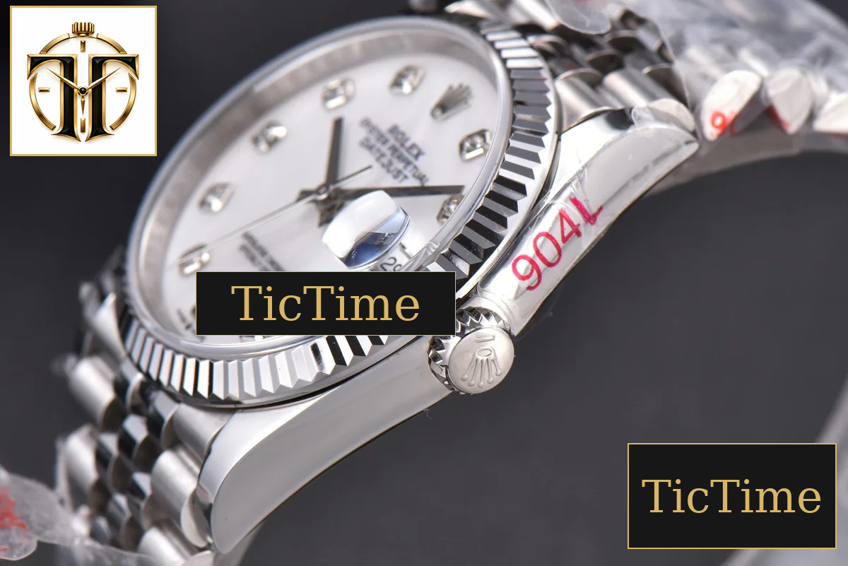 DateJust 36mm GMF SS MOP Dial Diamond Marker Jubilee Bracelet VR3235 — foto 11