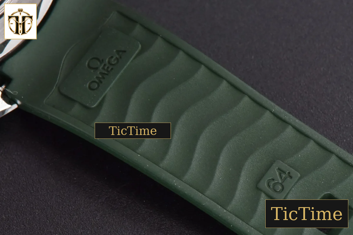 Seamaster Diver 300M 42mm ORF Green Ceramic Green Dial Green Rubber Strap A8800 — foto 30