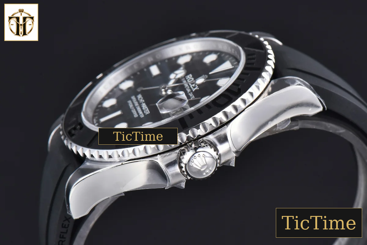 Yacht-Master Falcon’s Eye Dial 226659 42mm Clean Factory Black Rubber Strap VR3235 — foto 12