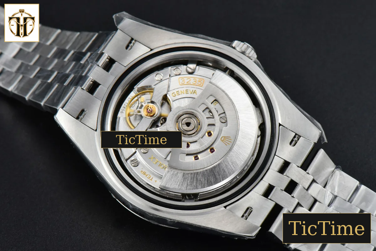 DateJust Smooth Bezel 126300 41mm VSF Gray Dial Jubilee Bracelet VS3235 — foto 23